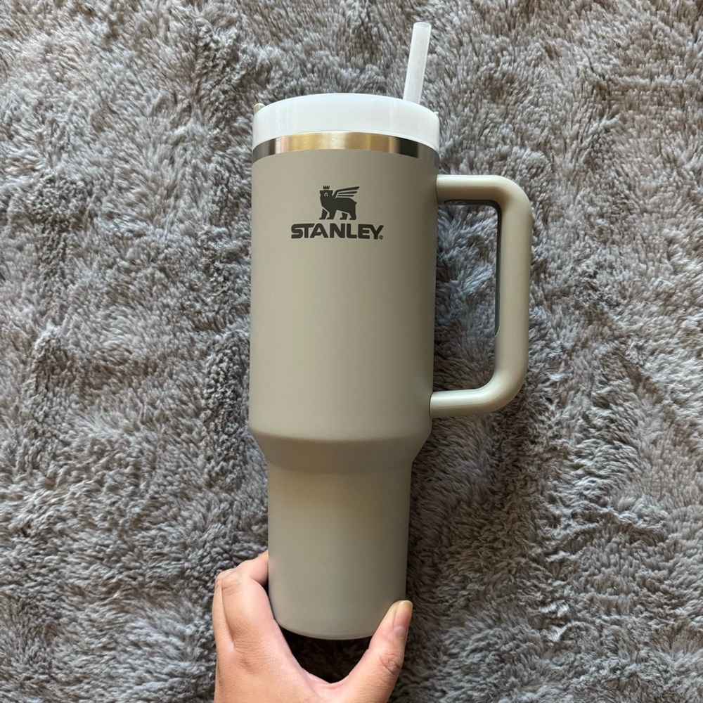 Stanley Gray Thermos with Handle